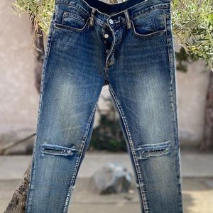 NW MNML Distressed Skinny Jeans 👖 Sz 32X34
